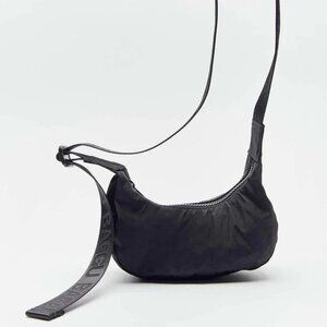 Baggu Mini Crescent Bag - Black
